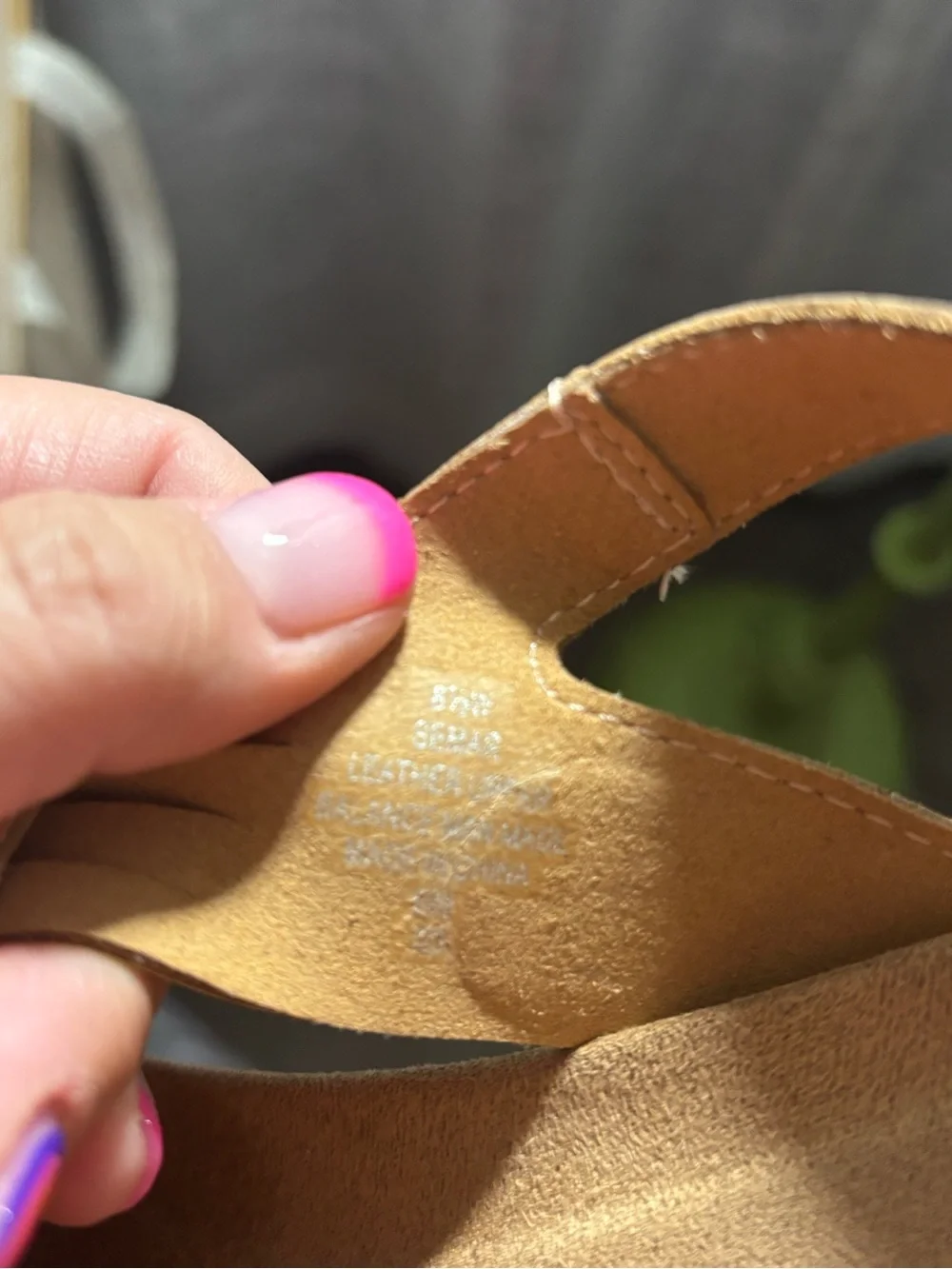 Easy Spirit Beige Woven Slip-On Flats - Picture 5 of 5